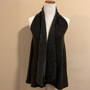 Versatile gray sweater vest